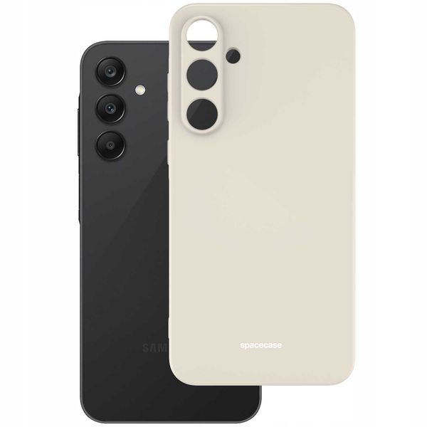 Spacecase Silicone Case Galaxy A55 5G Bone zdjęcie 3