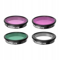 2 x Sunnylife Zestaw 4 Filtrów MCUV CPL ND4 ND8 Do Kamery Sportowej Insta36