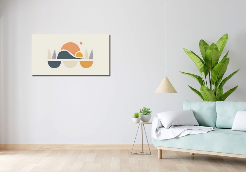 Obraz 100x50cm Pagórki Wyniosłości zdjęcie 2
