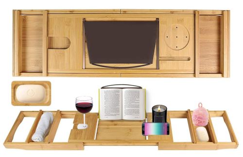 Półka na wannę HALIA bambusowa na Arena.pl