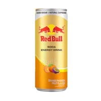 Red Bull o smaku pomarańcz marakuja Zero cukru orange passion napój energetyczny tajski 250ml