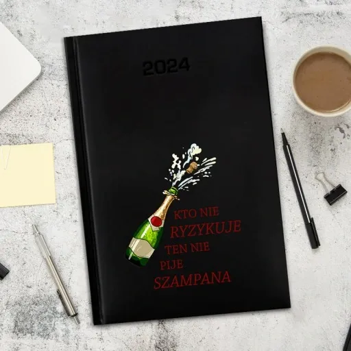 PERSONALIZOWANY KALENDARZ KSIĄŻKOWY PLANER TERMINARZ 2024 A5 NADRUK zdjęcie 6