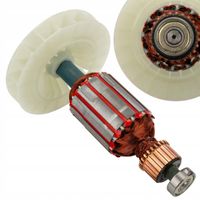 WIRNIK DO SILNIKA GLEBOGRYZARKI ELEKTRYCZNEJ ROTOR STOJANA 2x ŁOŻYSKO 175mm