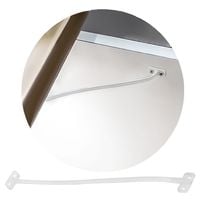 Ogranicznik kąta otwarcia frontu szafki przezroczysty