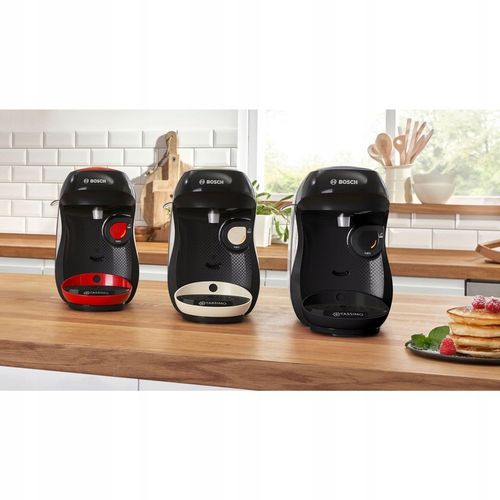 Ekspres kapsułkowy Bosch Tassimo Happy Friendly TAS102E 1400W 0,7L Czarny na Arena.pl
