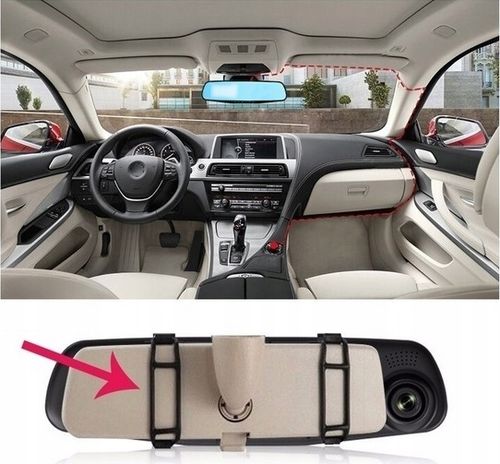 WIDEOREJESTRATOR KAMERA COFANIA LUSTERKO FULL HD na Arena.pl