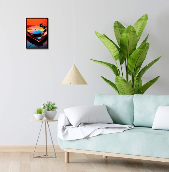 Plakat 25x35cm Wibracje Retro Winyli zdjęcie 4