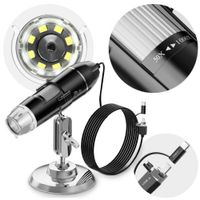 MIKROSKOP CYFROWY 3W1 APLIKACJA ZOOM 1600X