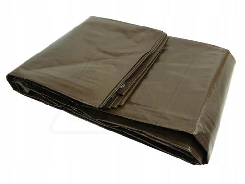 plandeka 10x12m extra gruba/brązowa 200g (1) na Arena.pl