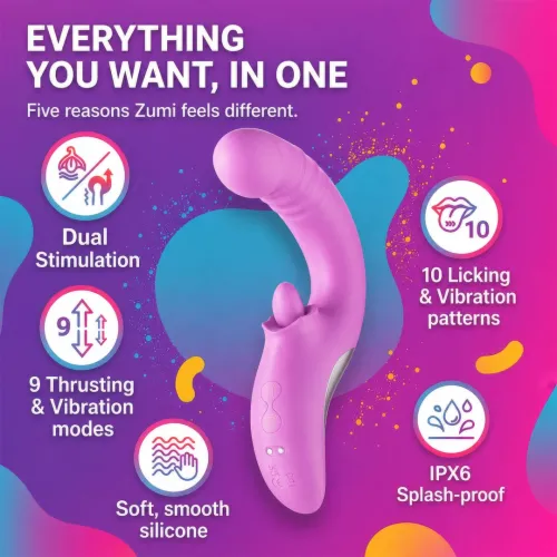 good vibes only thrusting tongue vibrator rożowy 19 trybow na Arena.pl