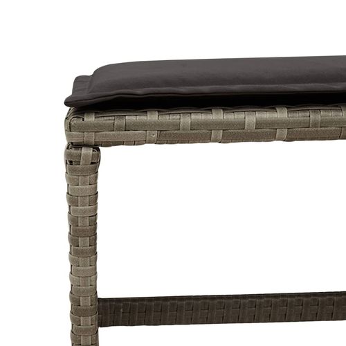 13-cz. zestaw mebli do ogrodu, poduszki, szary rattan PE na Arena.pl