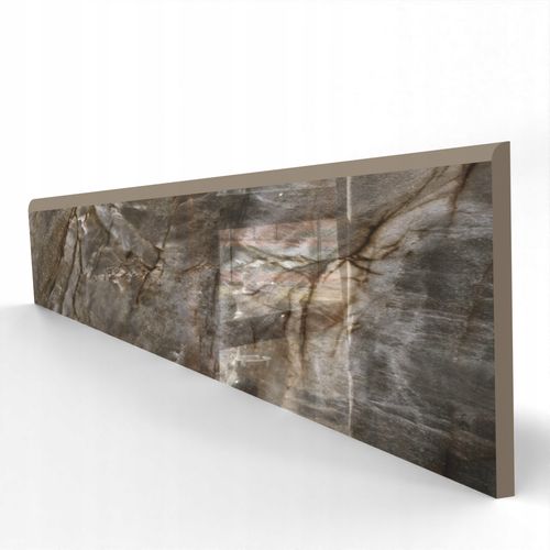 Cokół gresowy GRAFITOWY MARMUR POŁYSK 60cm, wykończenie podłogi WYPRZEDAŻ na Arena.pl