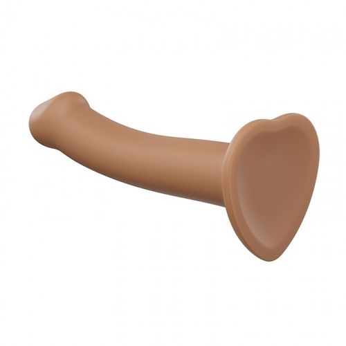 Silicone Bendable Dildo Double Density Caramel M na Arena.pl