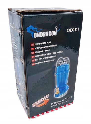 POMPA DO WODY BRUDNEJ CZYSTEJ ZANURZENIOWA SITKO SITO SZAMBA SCIEKÓW 3350W na Arena.pl