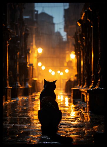 Plakat 39,5x55cm Samotna Wędrowczyni na Arena.pl