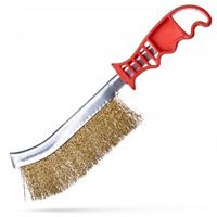 Szczotka druciana mosiężna szczelinowa 240 mm Sr-04