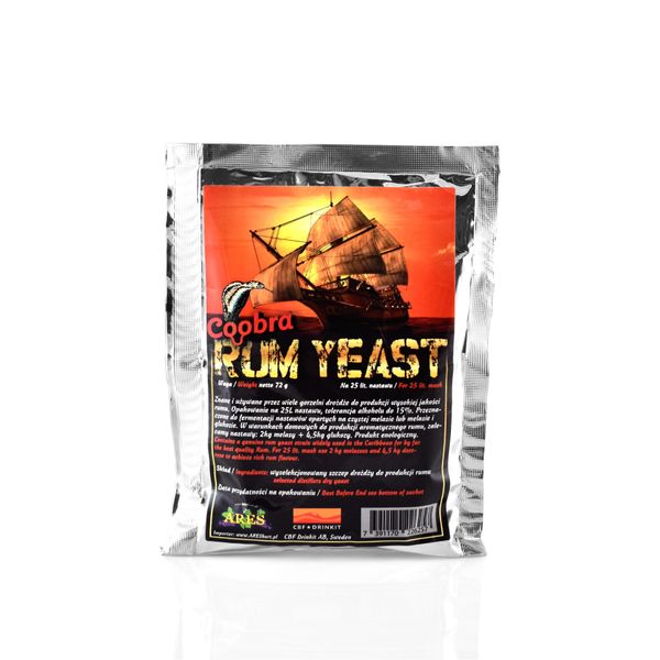 Drożdże gorzelnicze COOBRA RUM YEAST zdjęcie 1