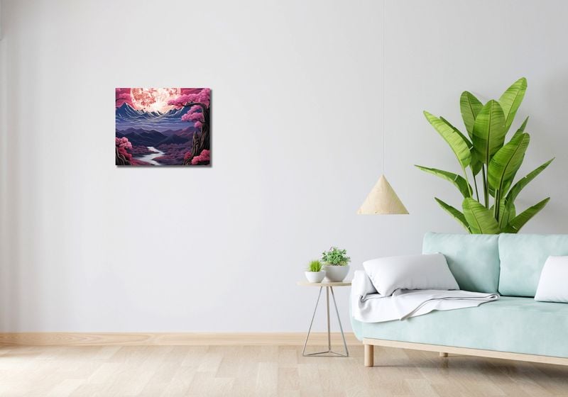 Obraz 50x40cm Różowa Kraina Marzeń zdjęcie 2