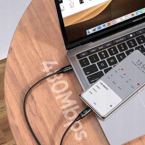 MCDODO KABEL Z WYŚWIETLACZEM USB-C SZYBKIE ŁADOWANIE USB TYP C 5A 100W 1M na Arena.pl