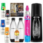 Saturator do gazowania wody SodaStream Terra syrop Pepsi Mirinda