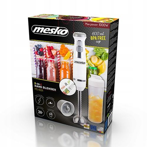 Blender ręczny 2in1 Mesko MS 4624 1000W zdjęcie 2