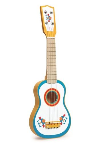 Scratch Drewniana Gitara UKULELE Sówka na Arena.pl