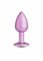 ns novelties iridescent pink small aluminiowy korek anatomiczny lekki