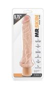 wibrator realistyczny żylasty blush cielisty pvc 4,5 cm