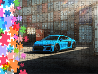 Puzzle tradycyjne Samochody