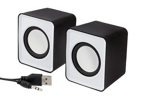 EXTRA GŁOŚNIKI 2X 3W USB PC LAPTOP MULTIMEDIALNE na Arena.pl