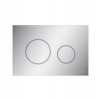 TECE PRZYCISK SPŁUKUJĄCY DO WC Z TWORZYWA TECELOOP, CHROM POŁYSK