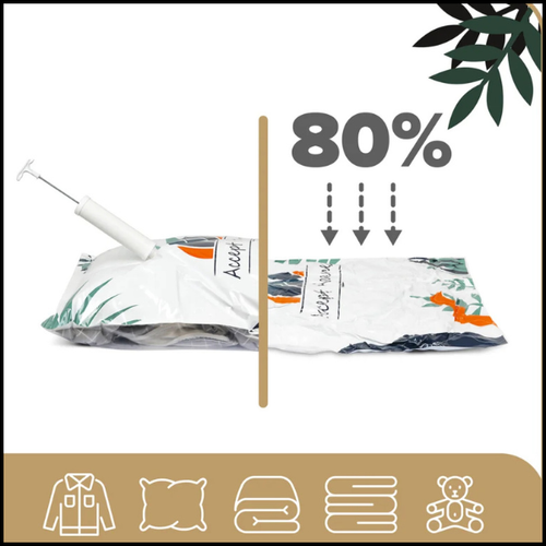 10XWORKI PRÓŻNIOWE NA UBRANIA KURTKI ZIMOWE GRUBE WODOODPORNE+POMPKA na Arena.pl