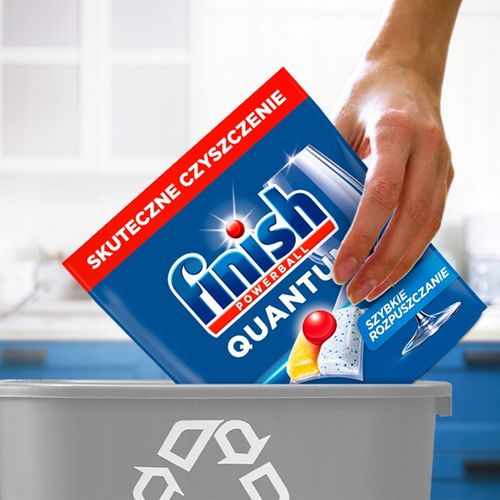 Finish Quantum All in 1 Kapsułki do Zmywarki Lemon Cytryna 100 sztuk na Arena.pl