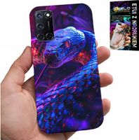 ETUI DO OPPO A52 - WĄŻ KOBRA GRZECHOTNIK GADY CASE + FOLIA