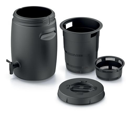 Zbiornik na nawóz, kompost Pojemnik do wytwarzania nawozu COMBIOLIQ 25l + kranik na Arena.pl