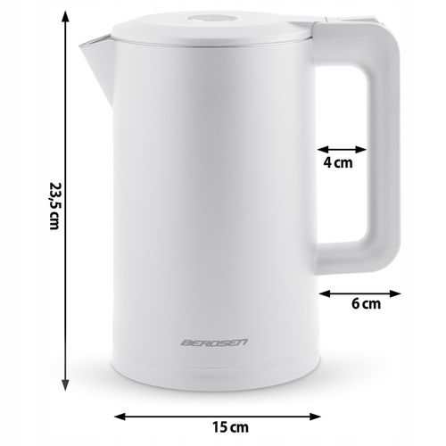 CZAJNIK ELEKTRYCZNY BEZPRZEWODOWY MODNY 1,7L BERDSEN na Arena.pl