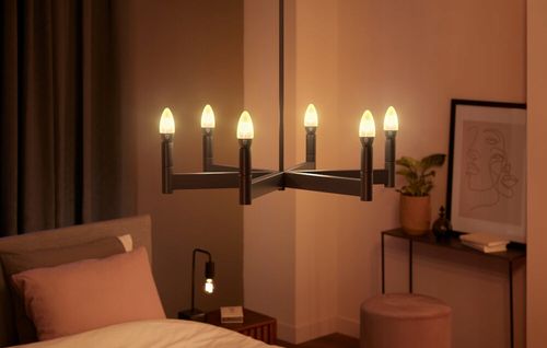 Inteligentna żarówka LED Philips Hue White E14 300lm Bluetooth ciepła biel na Arena.pl