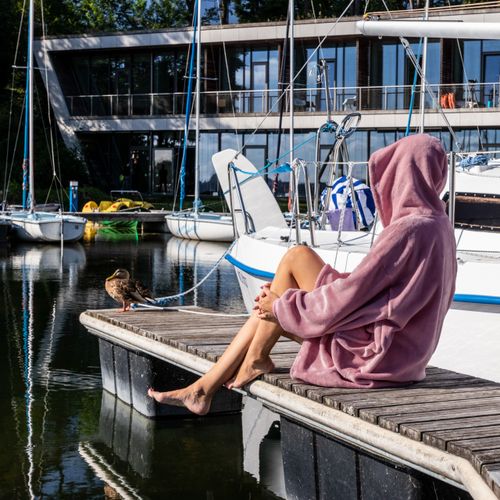 Bluzair - Bluza koc - Różowy na Arena.pl