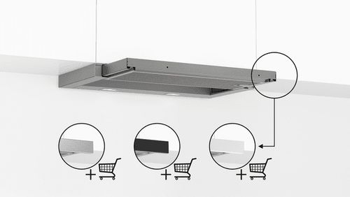 Okap teleskopowy BOSCH DFL063W56 60 cm na Arena.pl