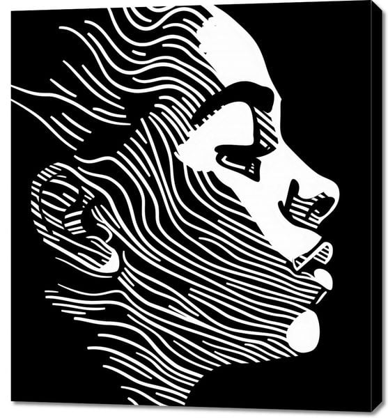 Obraz 90x100cm Linie Wyrazu zdjęcie 1