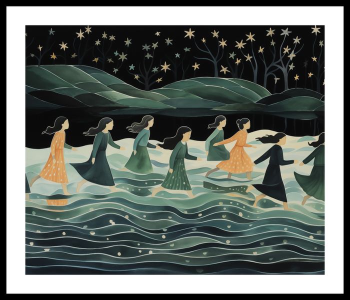 Plakat 60x50cm Nocna Procesja zdjęcie 3