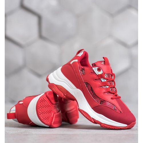 Sneakersy Na Platformie Snake Print r.40 na Arena.pl