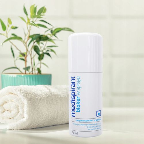 Medispirant Bloker w sprayu ochrona przed nadmiernym poceniem 75 ml na Arena.pl