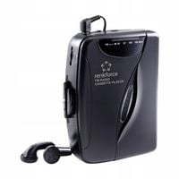 Odtwarzacz kaset przenośny wbudowane radio FM Renkforce