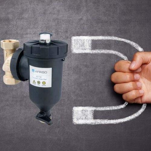 SEPARATOR FILTR ODMULNIK ZANIECZYSZCZEŃ MAGNETYCZNY INSTALACJI CO ADS160 1" na Arena.pl