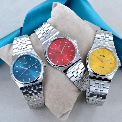 Zegarek Męski Casio MTP-B145D-2A2 + BOX (zd230a) na Arena.pl