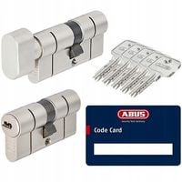 ZESTAW WKŁADEK SYSTEM JEDNEGO KLUCZA ABUS 50/40 + 50/40G ATEST KL.C 5KLUCZY