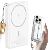 Powerbank szybkie ładowanie bezprzewodowe 10000 mAh usbc lightning 20w