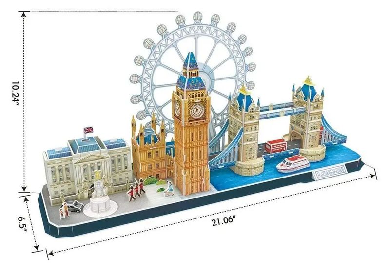 Puzzle 3D City Line London 2538 zdjęcie 7
