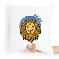 Poduszka Prezent Znaki Zodiaku Zodiakara Lew Z Nadrukiem Ze Zdjęciem